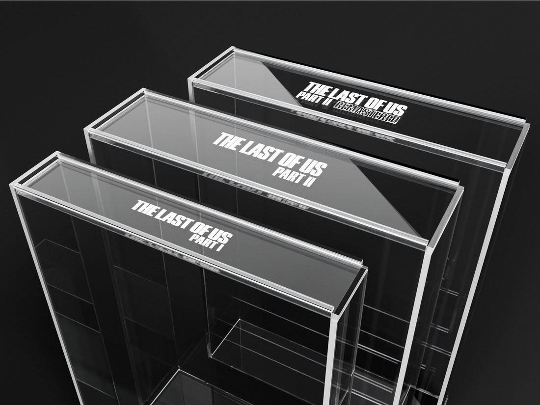 LARGE Custom Acrylic Protector & Display Case - up to 11.75"x11.25"x2" (299x288x51 mm)