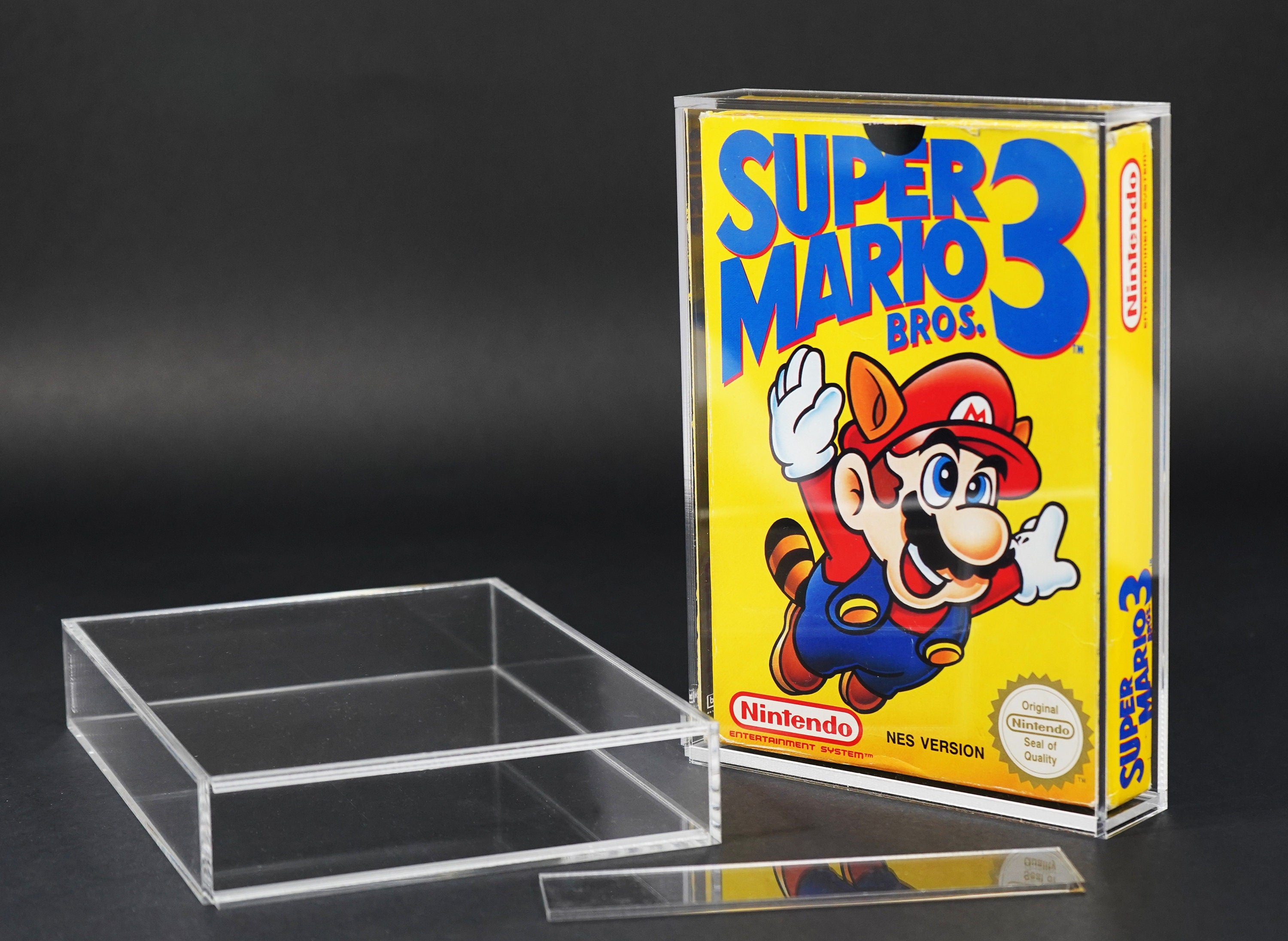 NES Custom Acrylic Protector & Display Case