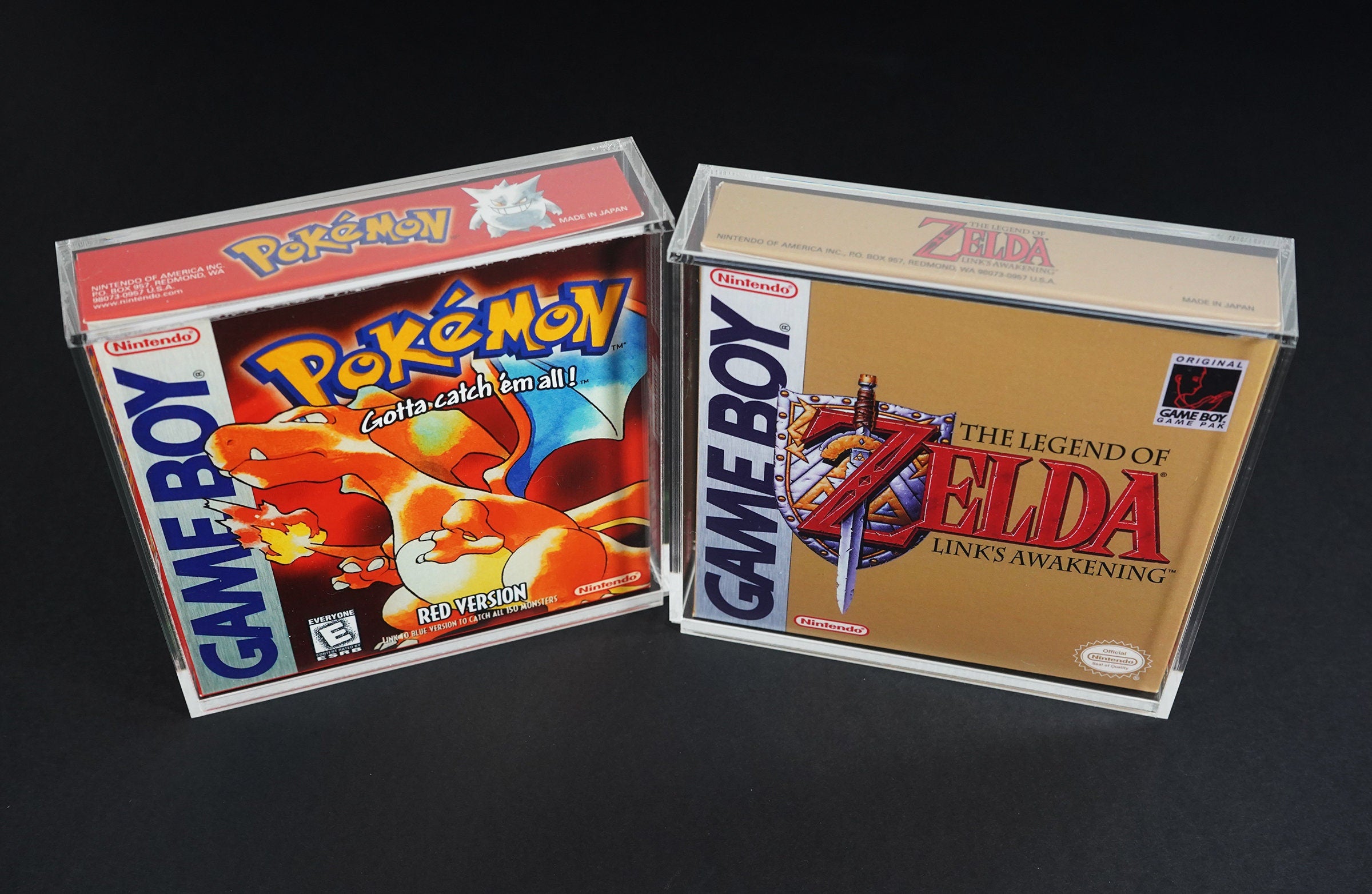 GameBoy and GBA Acrylic Protector & Display Case